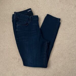 Old Navy Women's Deep Indigo Skinny Jeans